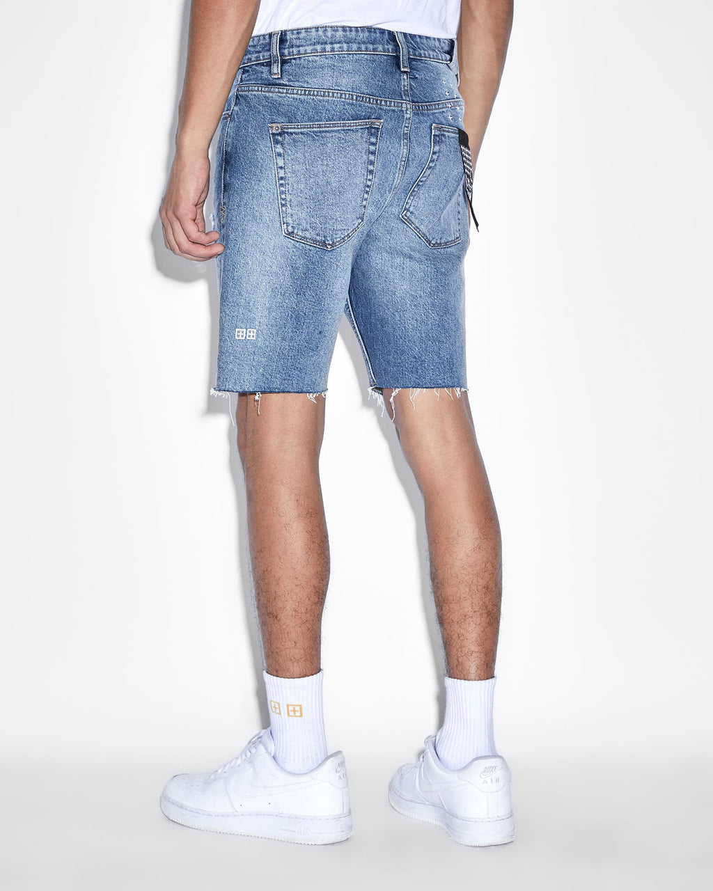 Mens Chopper Short Chronicle Slim Walkshorts - Denim