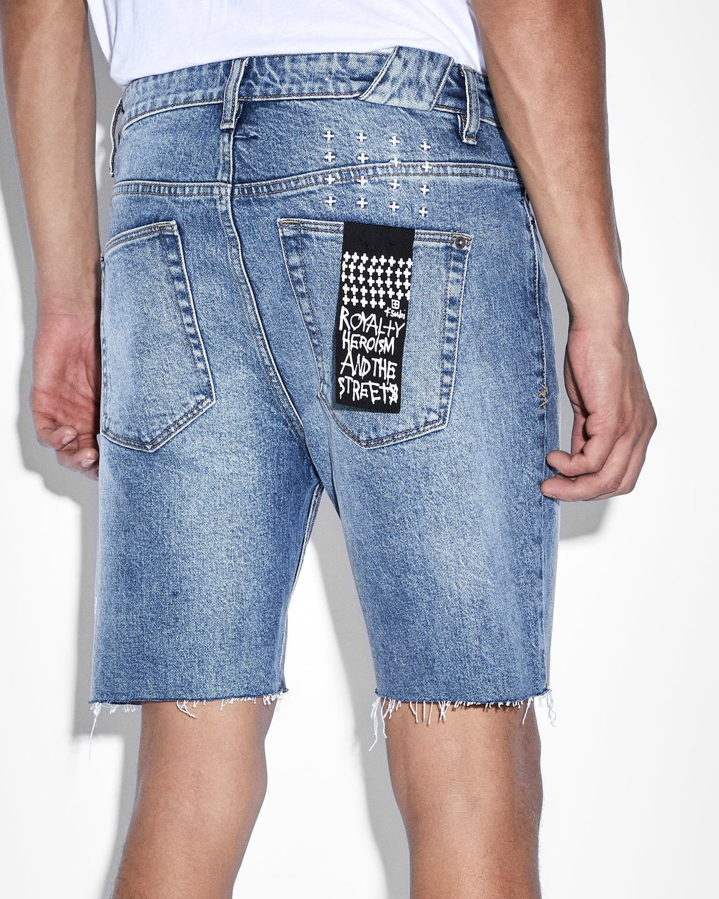 Mens Chopper Short Chronicle Slim Walkshorts - Denim