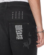Mens Maxx Short Artist Black Relaxed Walkshorts - Black