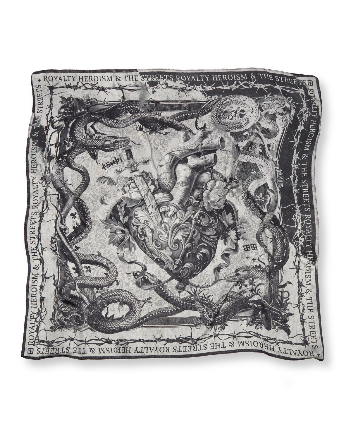 EVIL EDEN SILK SCARF