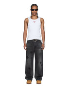 MENS PAISE DEBUT SINGLET TRU WHITE TEES