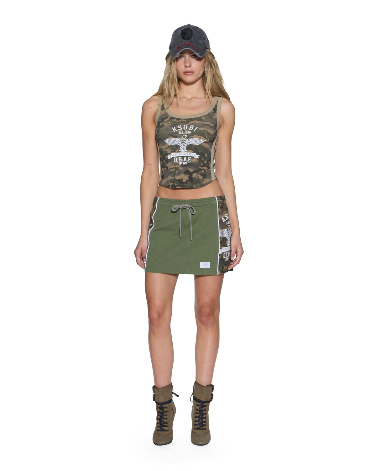 VARSITY CHLOE TANK CAMO