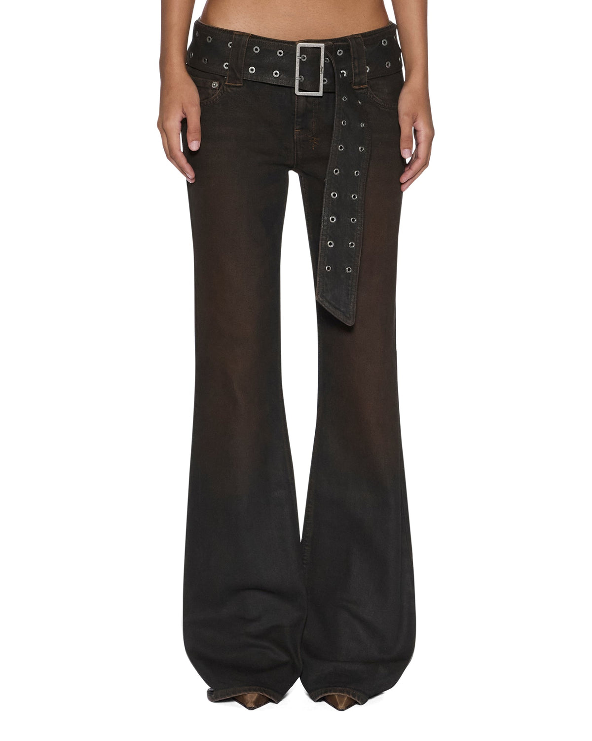 SOHO LO BELTED GREASED