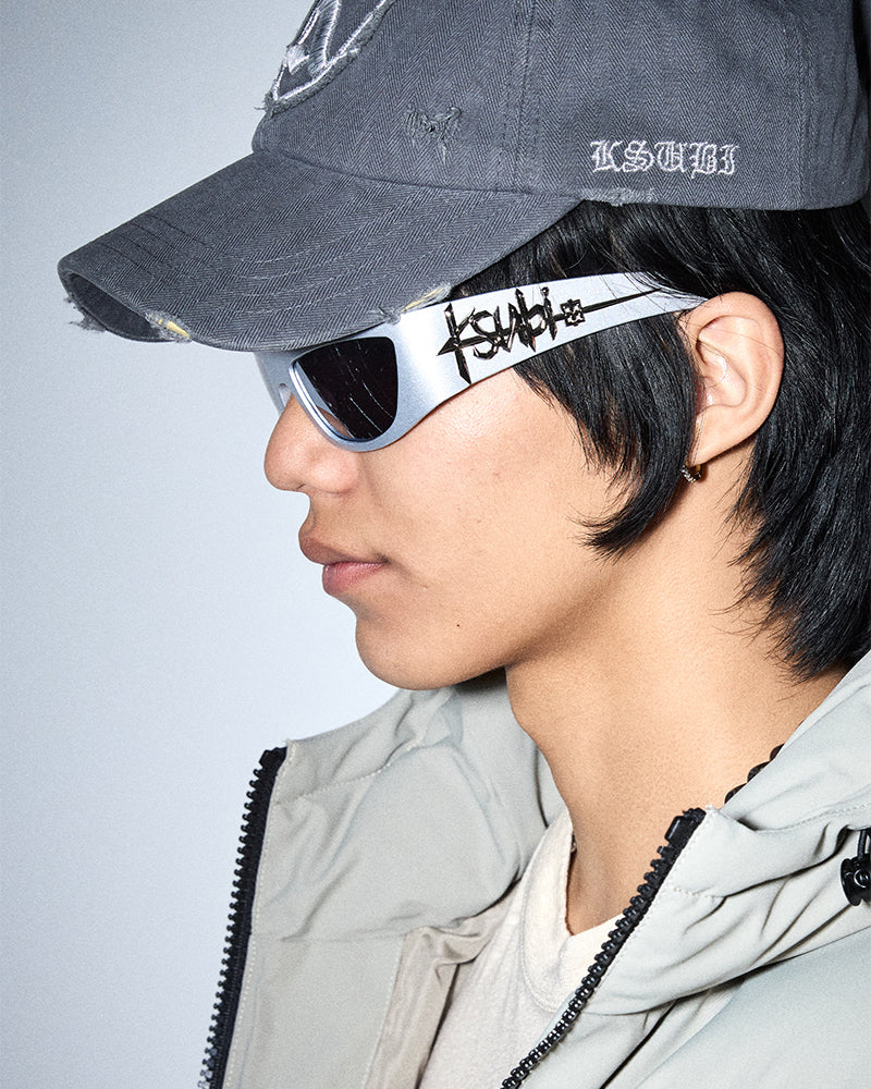  SLOANE SUNGALSSES METALLIC CHROME EYEWEAR