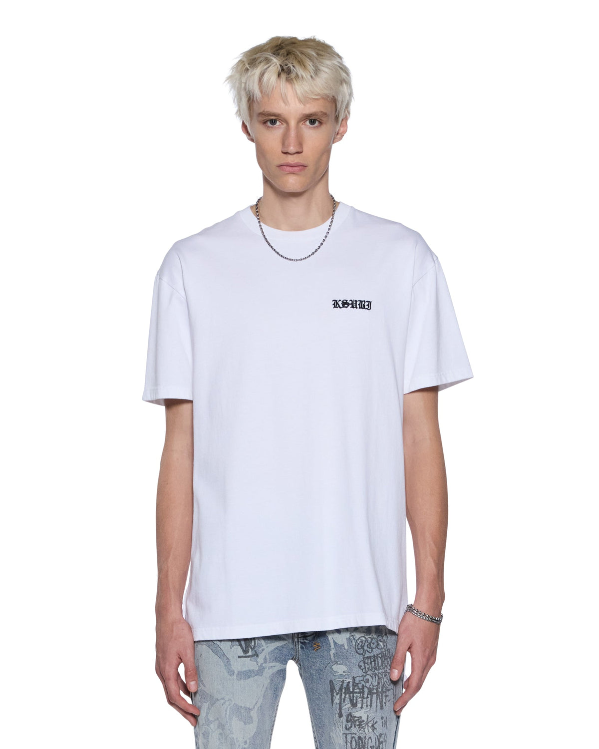 HAUNTED BIGGIE SS TEE WHITE