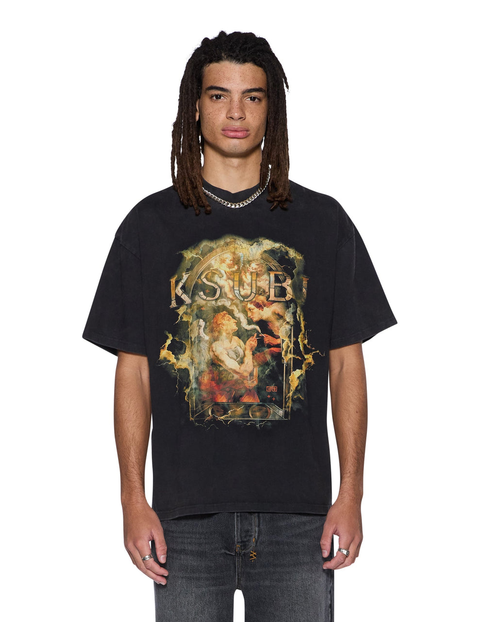 MENS ASCENSION EKCESS TEE FADED BLACK TEES