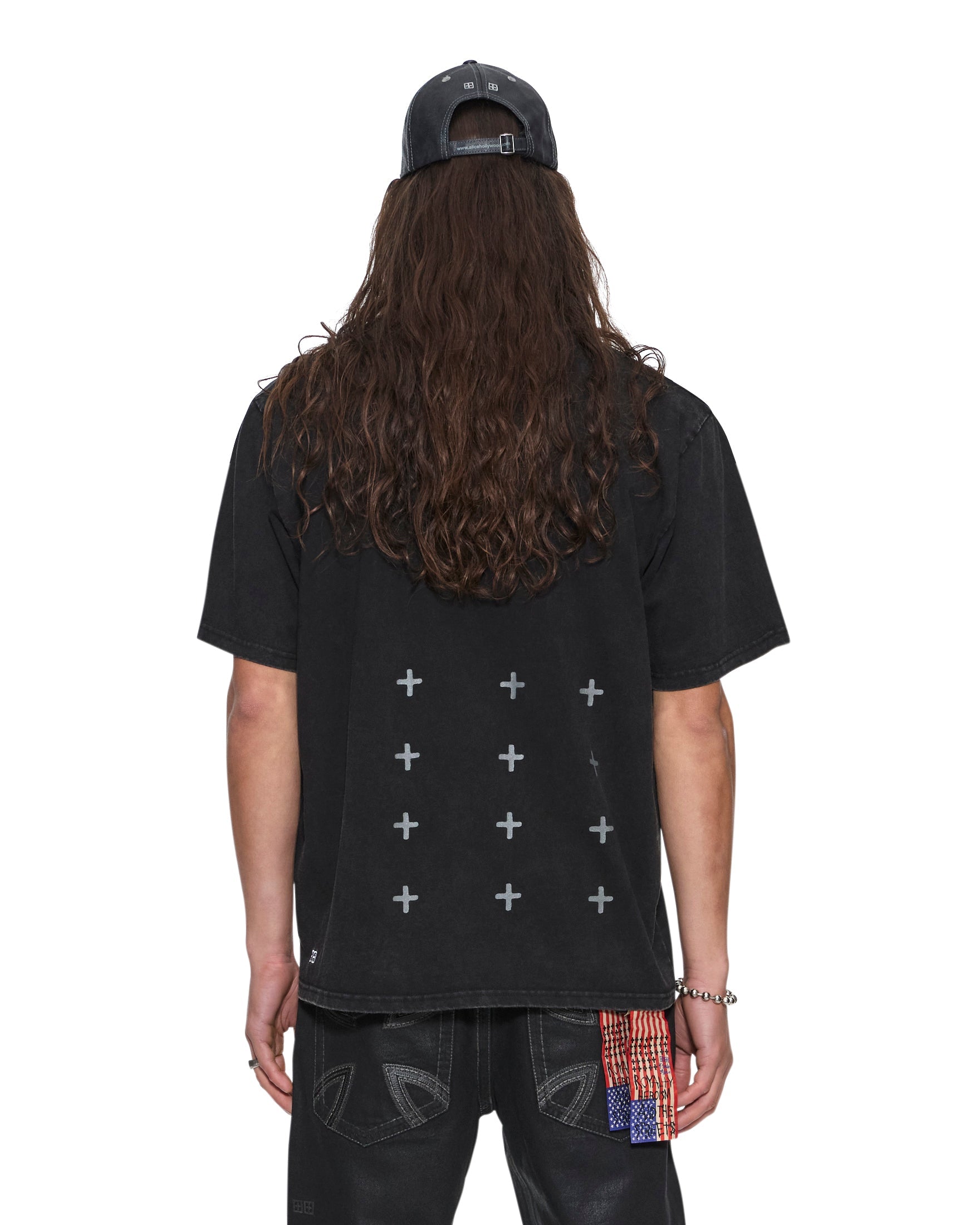 MENS  KSUBI X ALICE HOLLYWOOD GRAPHIC TEE BLACK REGULAR JACKETS