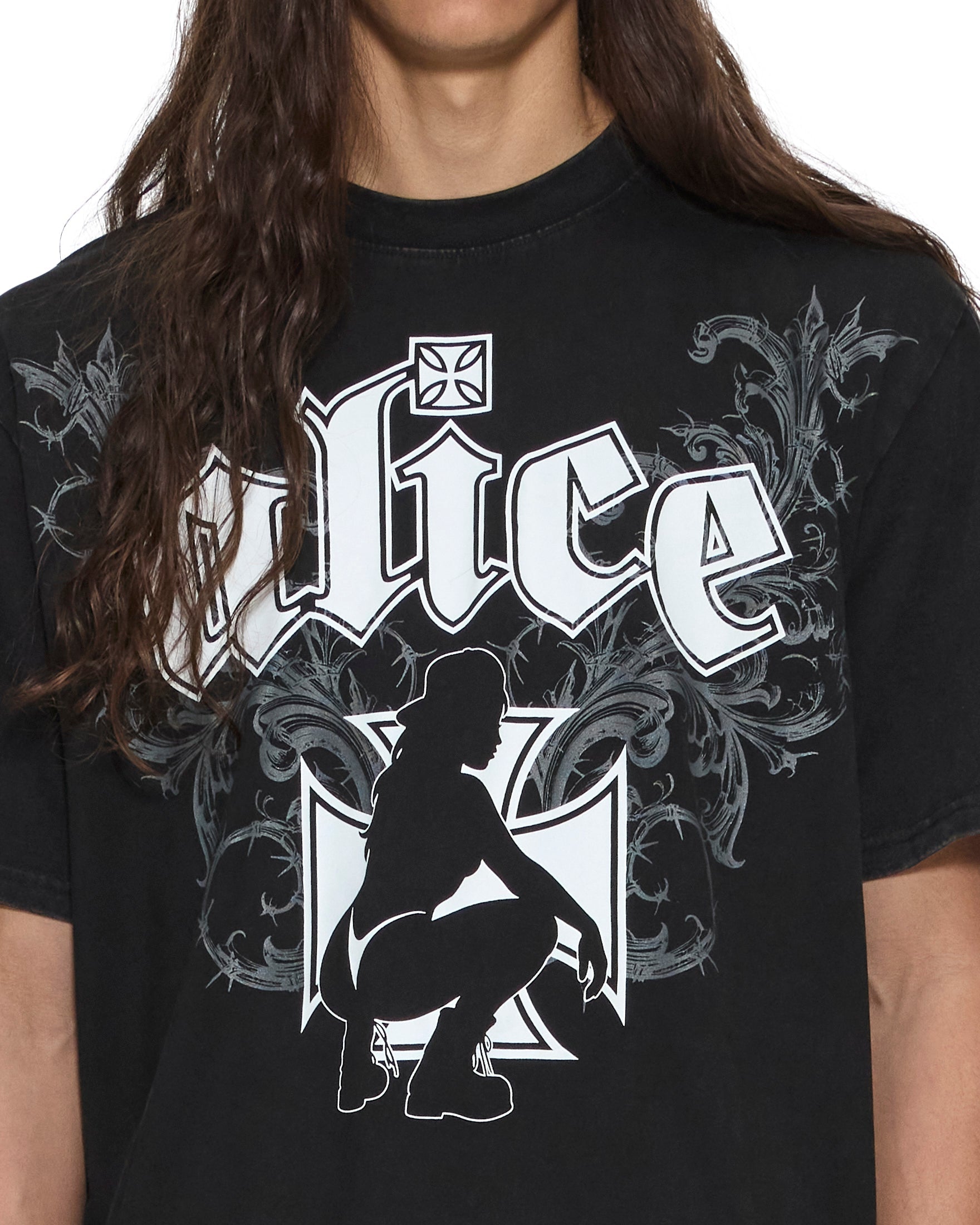 MENS  KSUBI X ALICE HOLLYWOOD GRAPHIC TEE BLACK REGULAR JACKETS