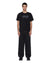 MENS  STATE SLUB SID SS TEE BLACK REGULAR TEES