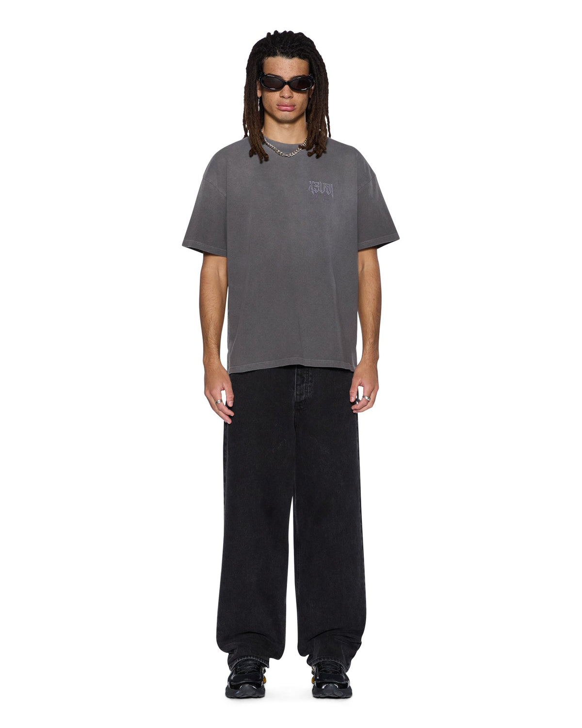 UTOPIA ANGEL EKCESS  SS TEE CHARCOAL