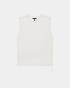 Mens Networth Tank White Relaxed Tees - White