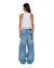 WOMENS  ORIGIN TANK GARTER WHITE FITTED FASHION TOPS