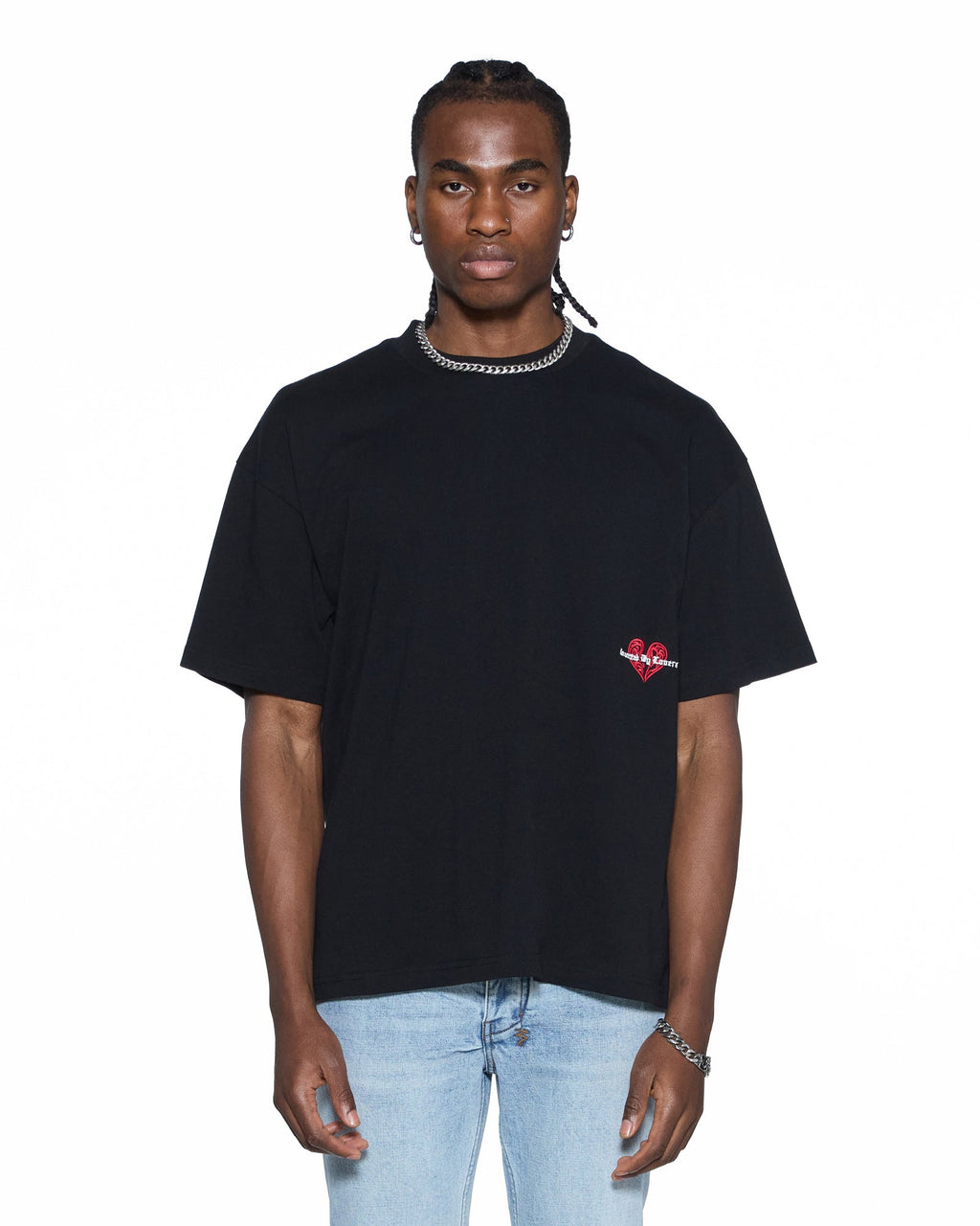 MENS HBL EKCESS SS TEE PEACHED BLACK TEES