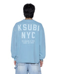 K-LOCK EKCESS LS TEE SUMMER BLUE