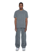 Mens 4x4 Luxe Biggie Ss Tee Charcoal Oversized Tees - Grey