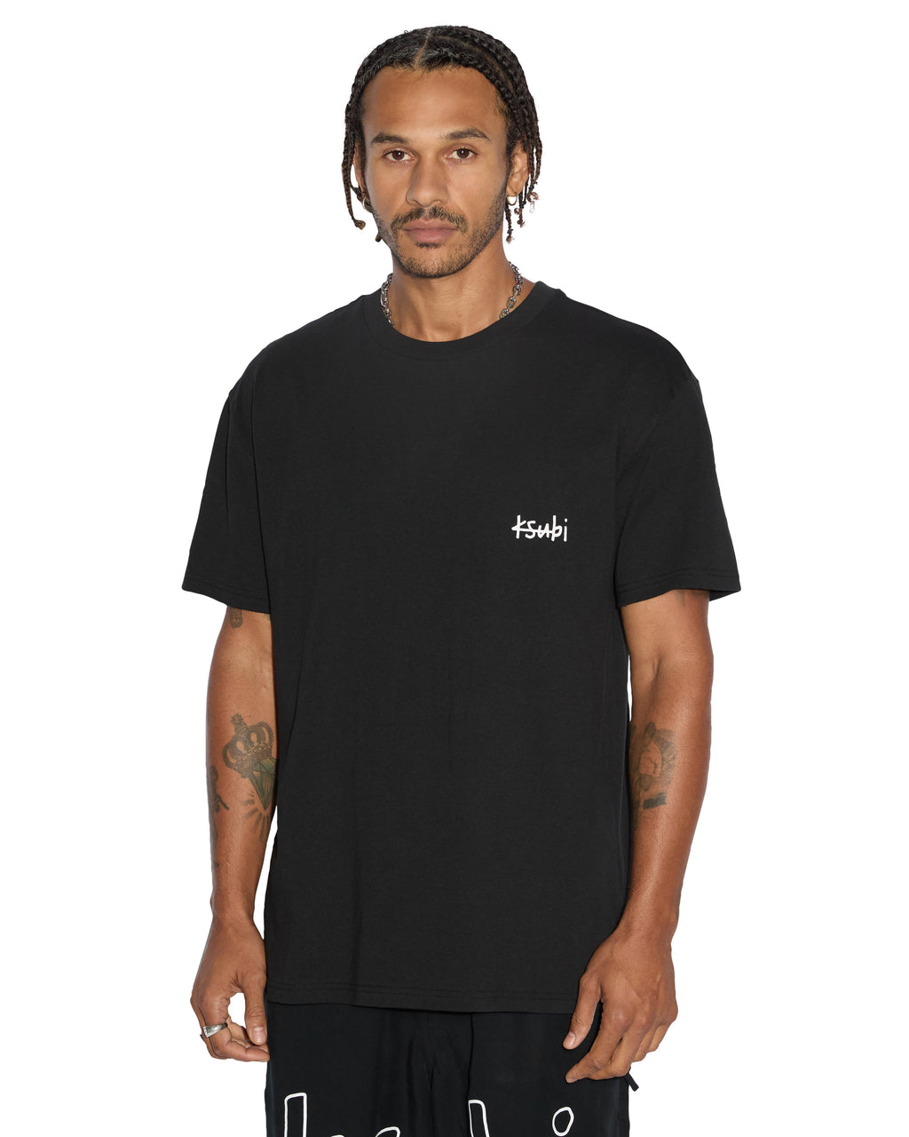 MENS ALL DAY BIGGIE SS TEE JET BLACK TEES