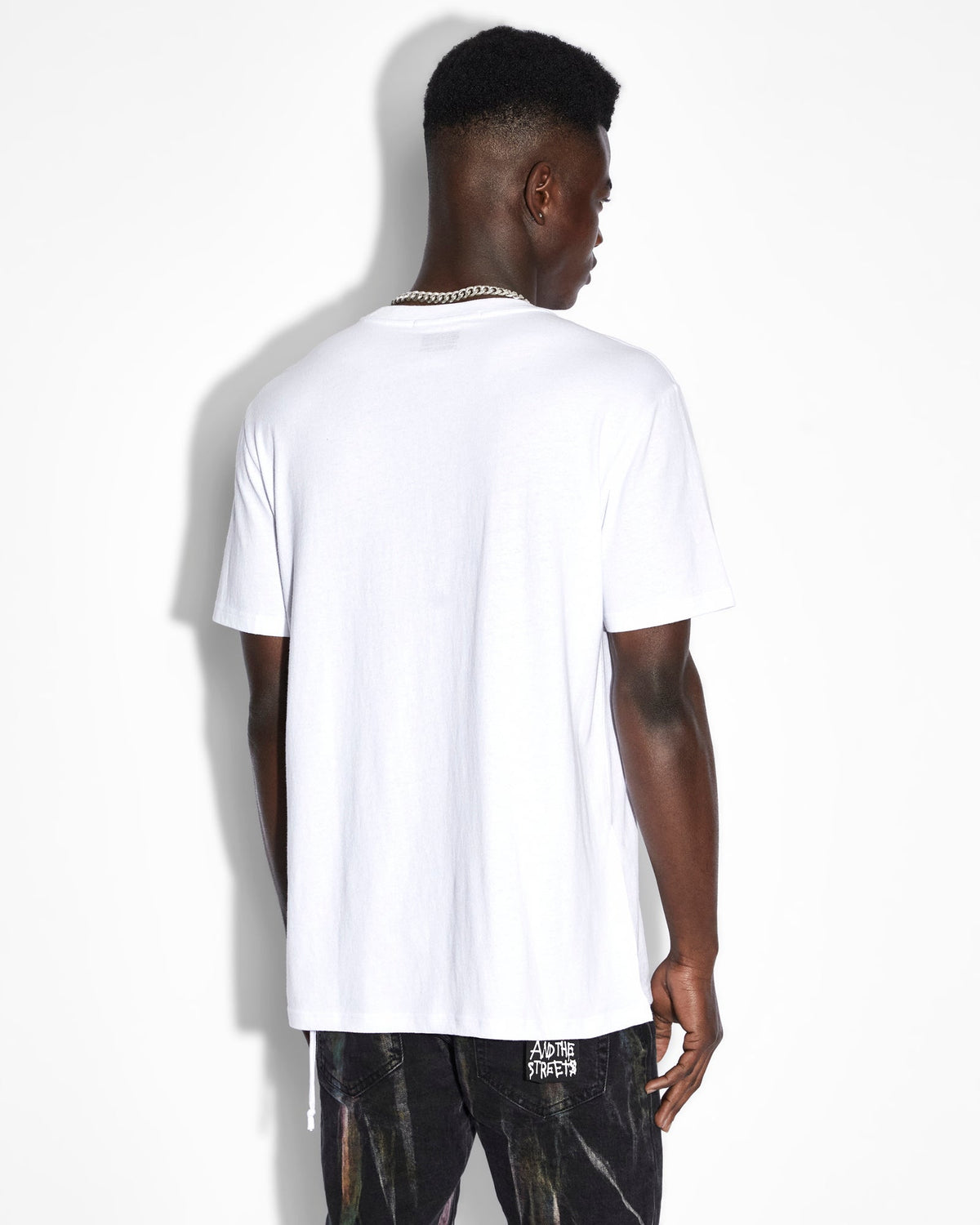 HABITAT KASH SS TEE TRU WHITE