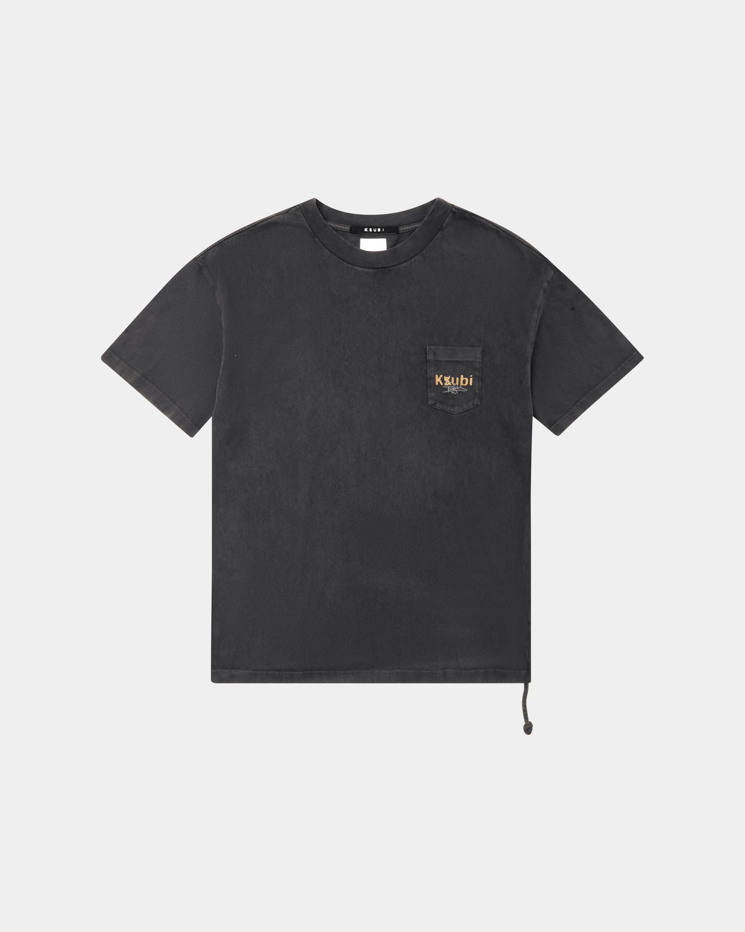 MILLS POCKET SS TEE FADED BLACK