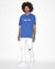 MENS  MIND STATE BIGGIE SS TEE SOLID BLUE OVERSIZED TEES