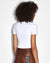 WOMENS  UNITY STAR BABY SS TEE WHITE FITTED TEES
