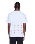 4X4 LUXE BIGGIE SS TEE WHITE RED