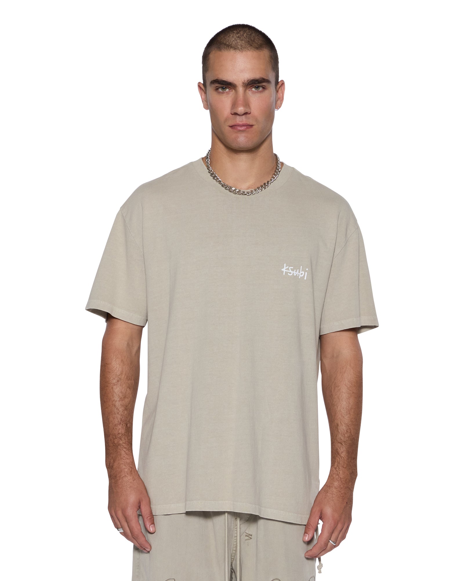 MENS  ALLDAY BIGGIE SS TEE TERRA OVERSIZED TEES