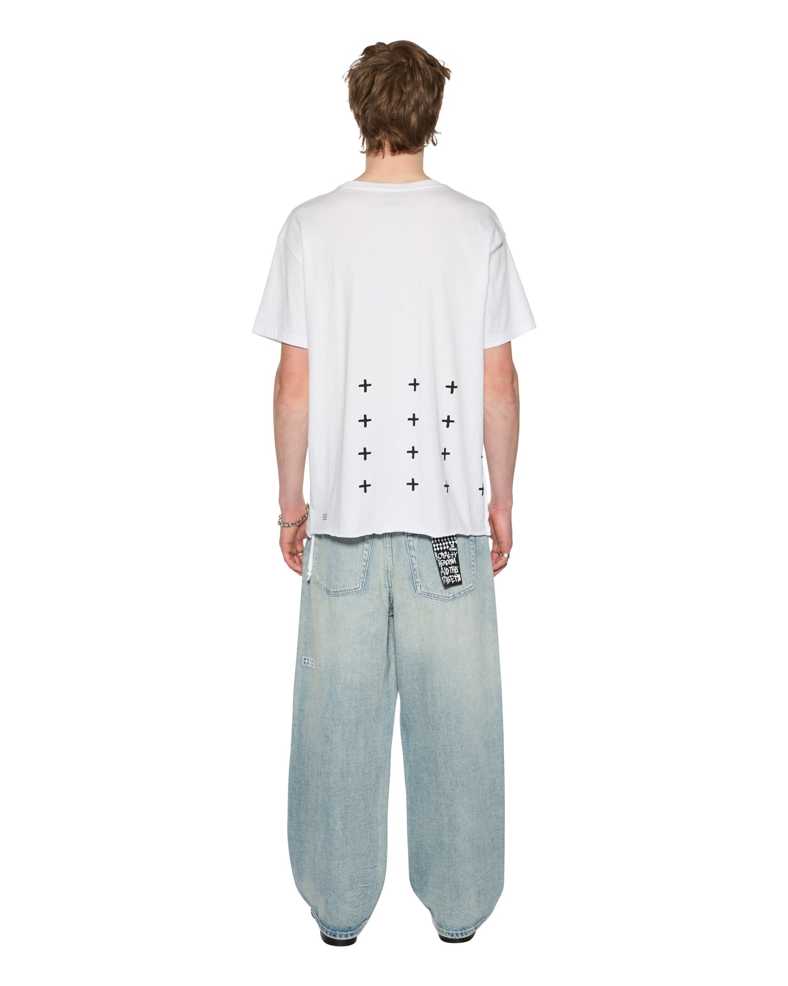 MENS ALL DAY BIGGIE SS TEE WHITE TEES