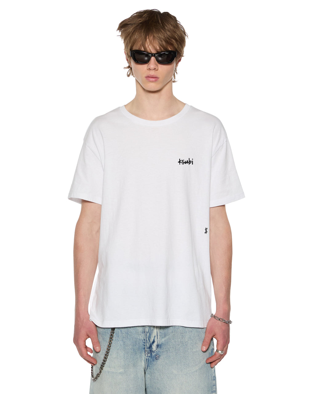 MENS ALL DAY BIGGIE SS TEE WHITE TEES
