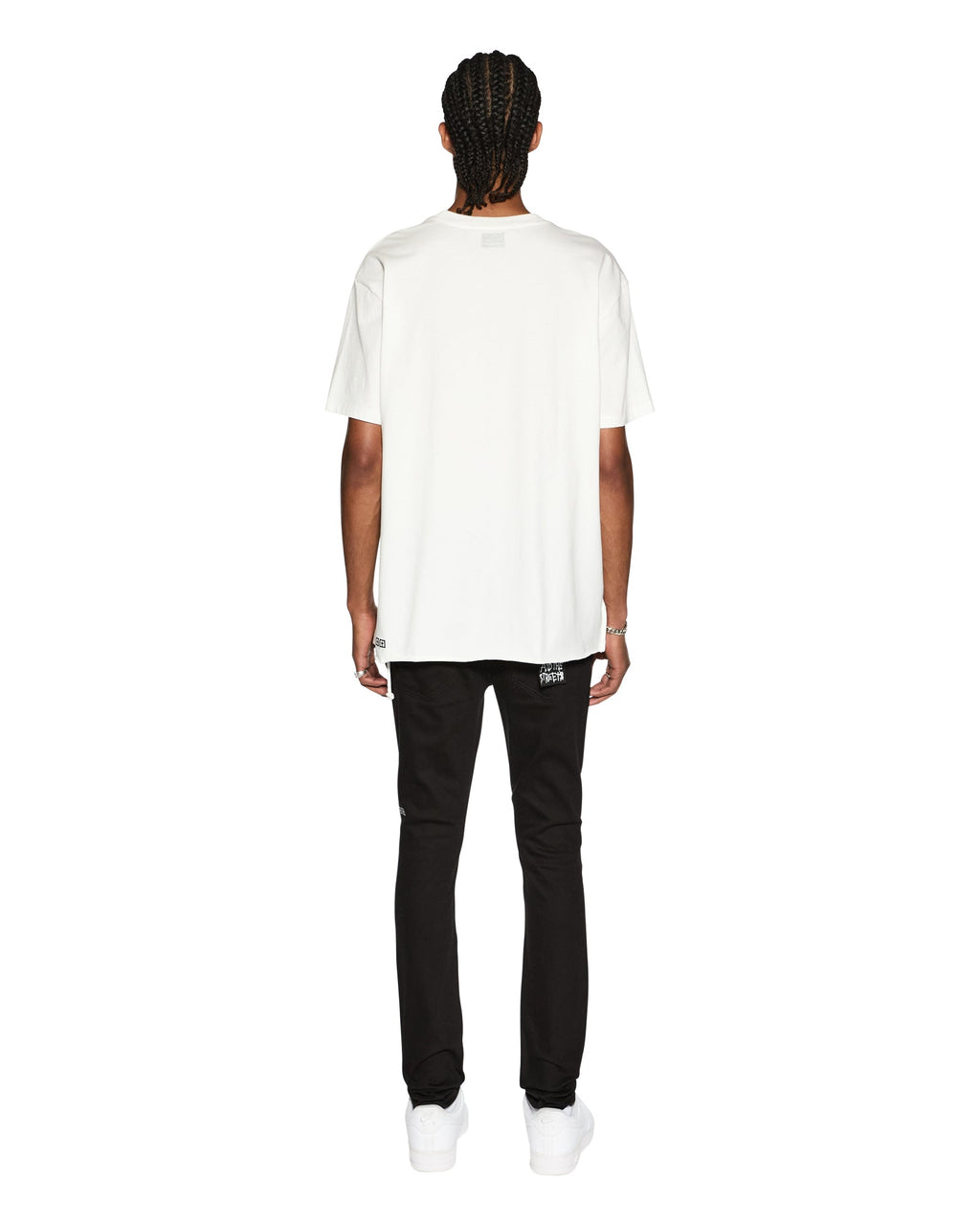 MENS BIGGIE SS TEE WORN IN WHITE TEES