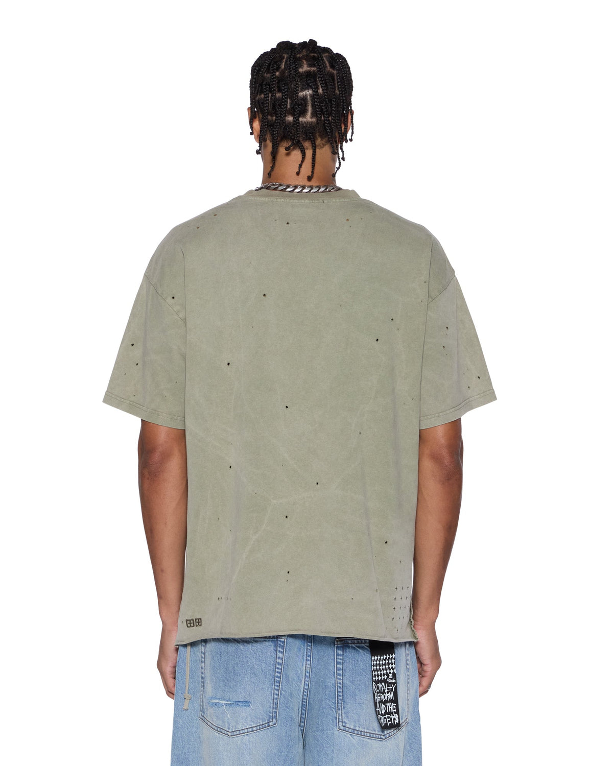 MENS BLASTED EKCESS SS TEE OUTBACK TEES