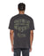 MENS  GARAGE BIGGIE SS TEE FADED BLACK OVERSIZED TEES