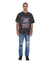 MENS  HENDRIX EKCESS SS TEE OLD BLACK OVERSIZED TEES