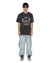 MENS  ISLAND BIGGIE SS TEE FADED BLACK OVERSIZED TEES