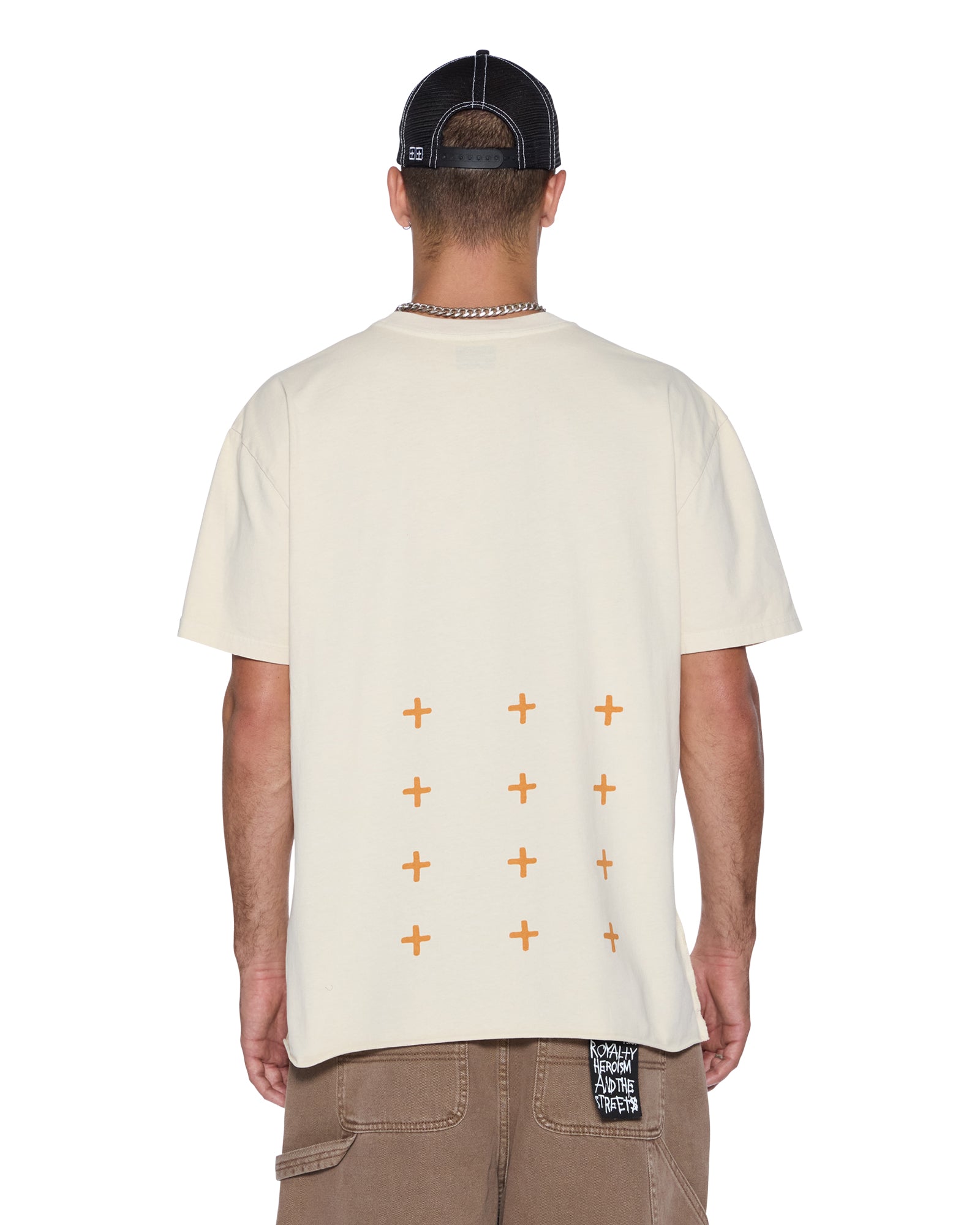 MENS  LAST SUMMER BIGGIE  SS TEE DESERT OVERSIZED TEES