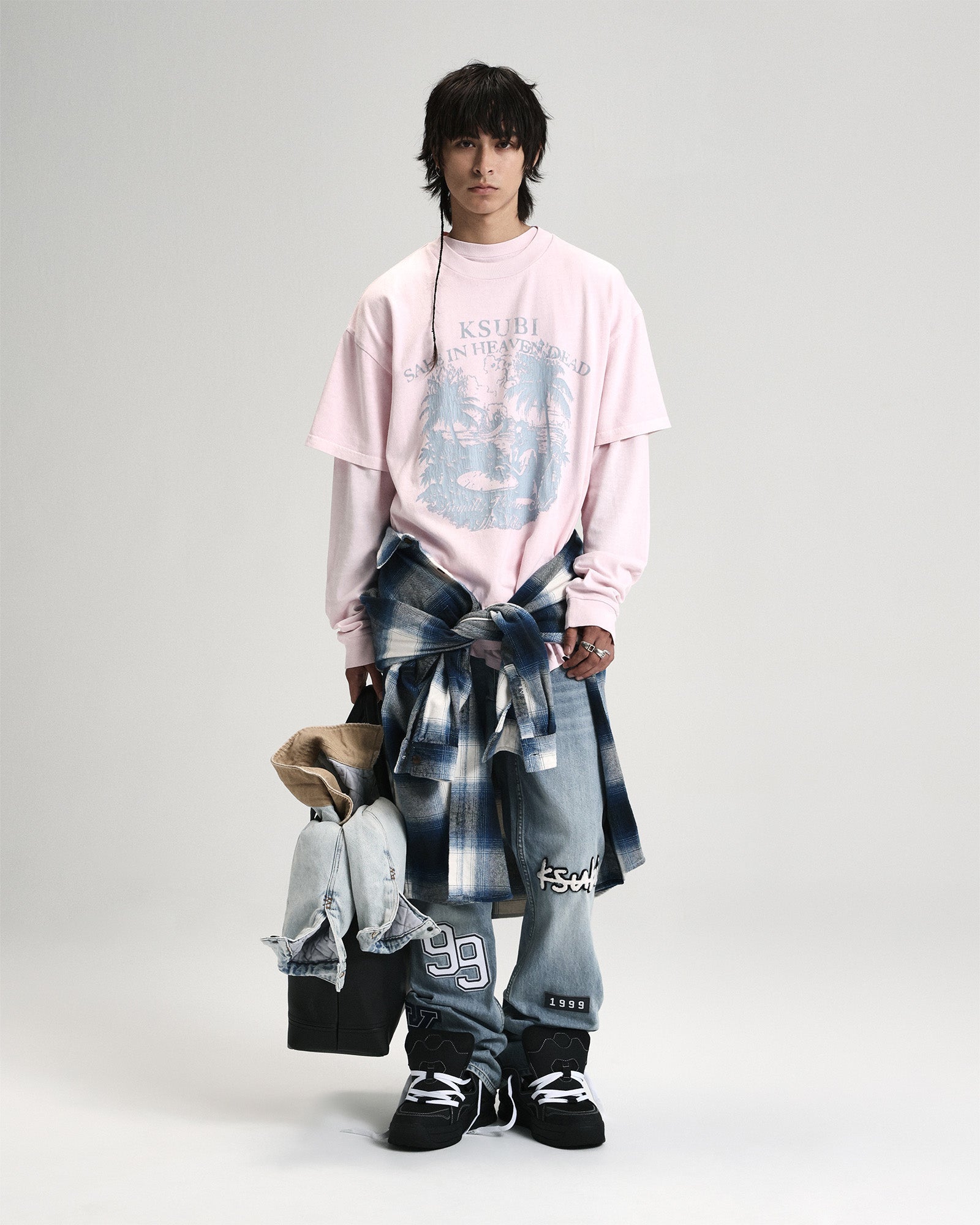 MENS PARADISO EKCESS SS TEE ICE QUARTZ OVERSIZED TEES