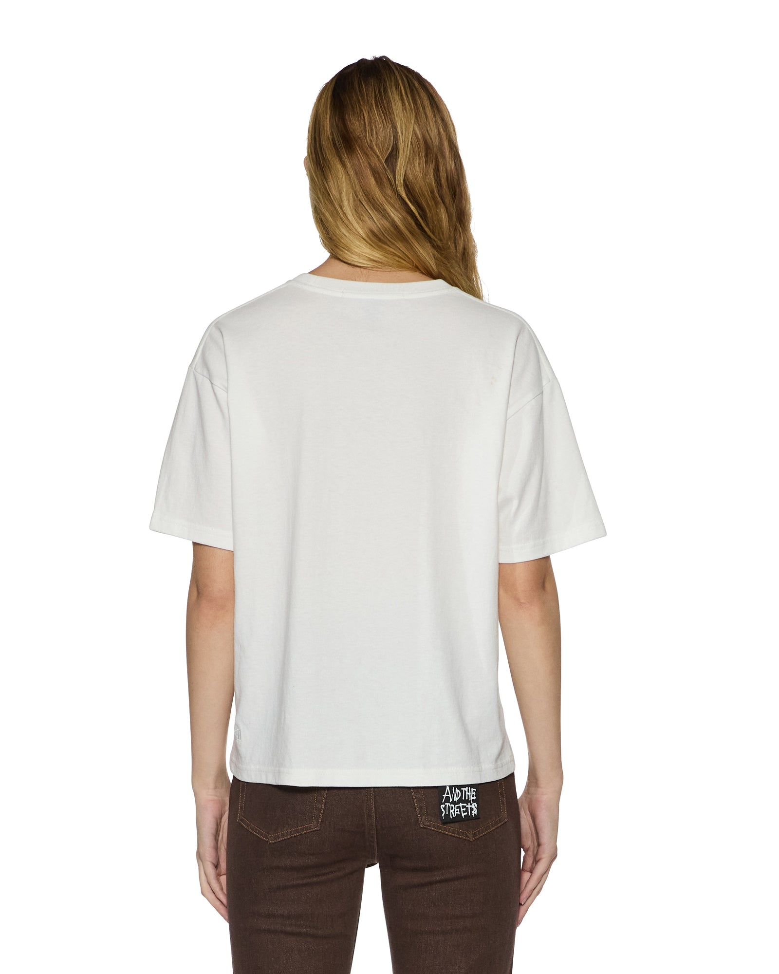 WOMENS  ROYALTY EVERYDAY SS TEE VINTAGE WHITE REGULAR TEES