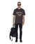 MENS  SALUD BIGGIE SS TEE FADED BLACK OVERSIZED TEES