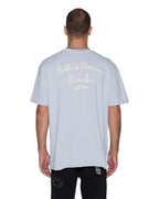MENS SALUD BIGGIE SS TEE BLUE MIST TEES