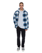 MENS SALUD BIGGIE SS TEE BLUE MIST TEES