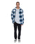 MENS  SALUD BIGGIE SS TEE BLUE MIST OVERSIZED TEES