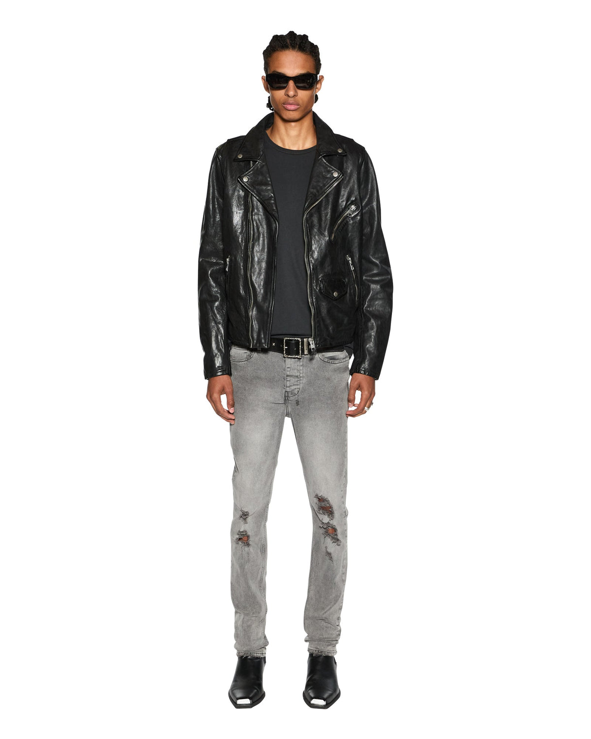 MENS CHITCH PRODIGY TRASHED DENIM JEANS