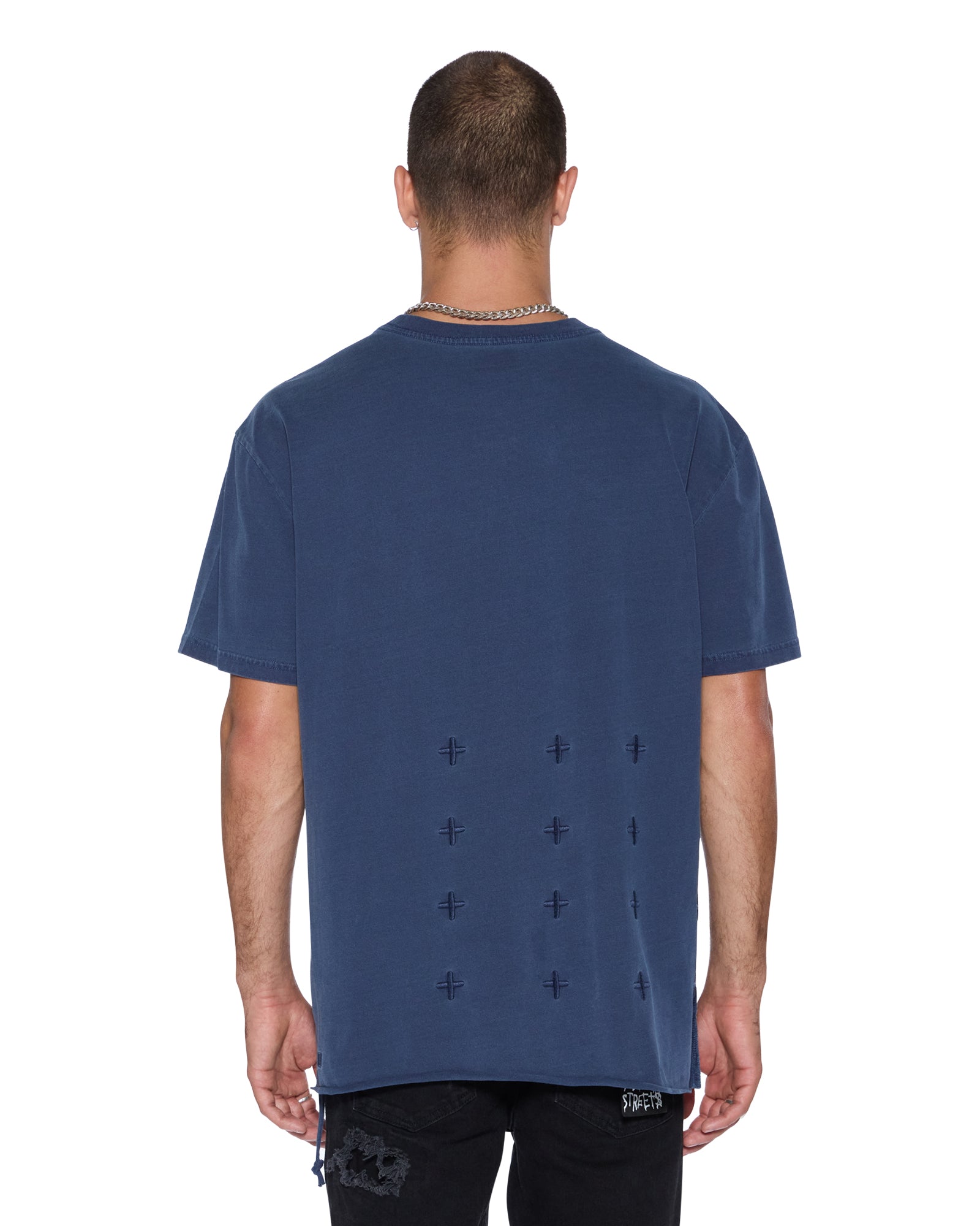 MENS  STITCH UP BIGGIE SS TEE DEEP OVERSIZED TEES