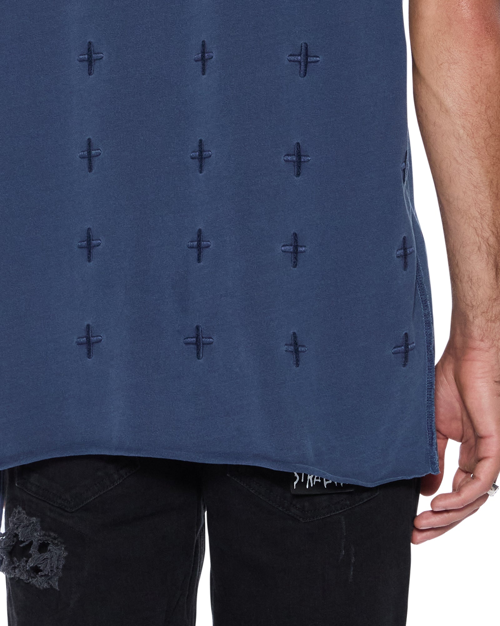 MENS  STITCH UP BIGGIE SS TEE DEEP OVERSIZED TEES