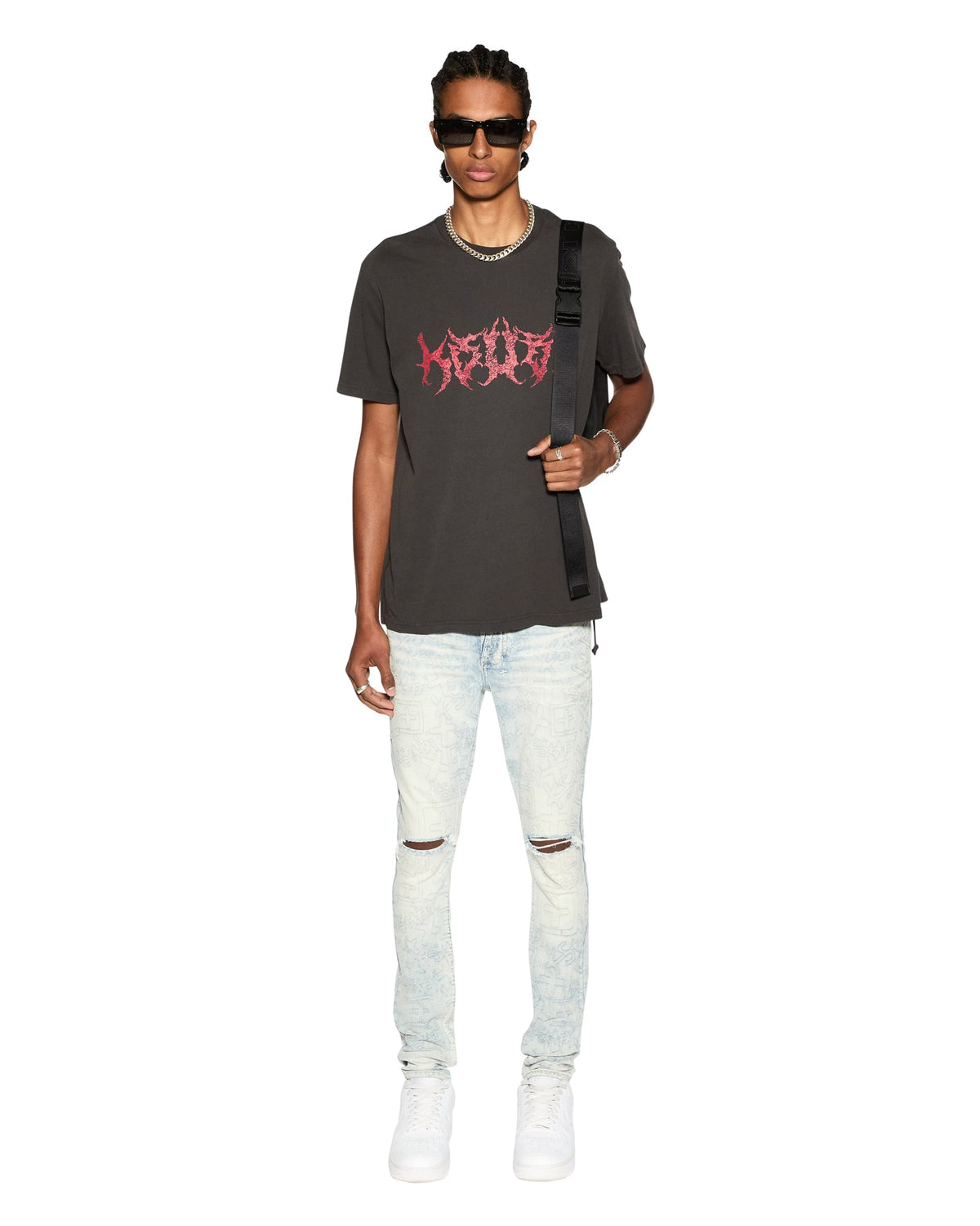 SABBATH KASH SS TEE FADED BLACK