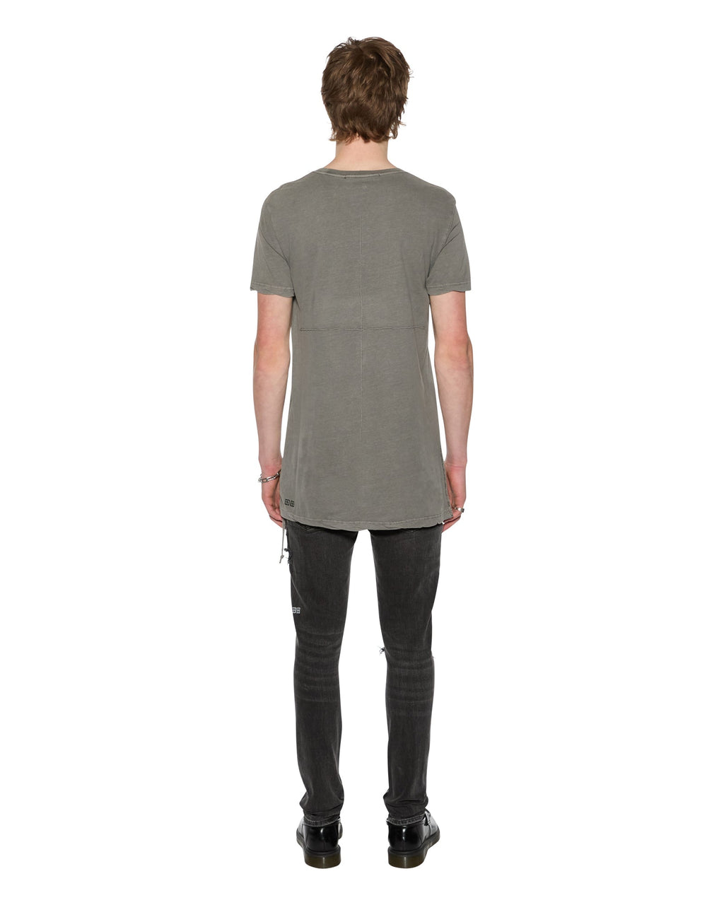 MENS SIOUX SS TEE VINTAGE GREY TEES