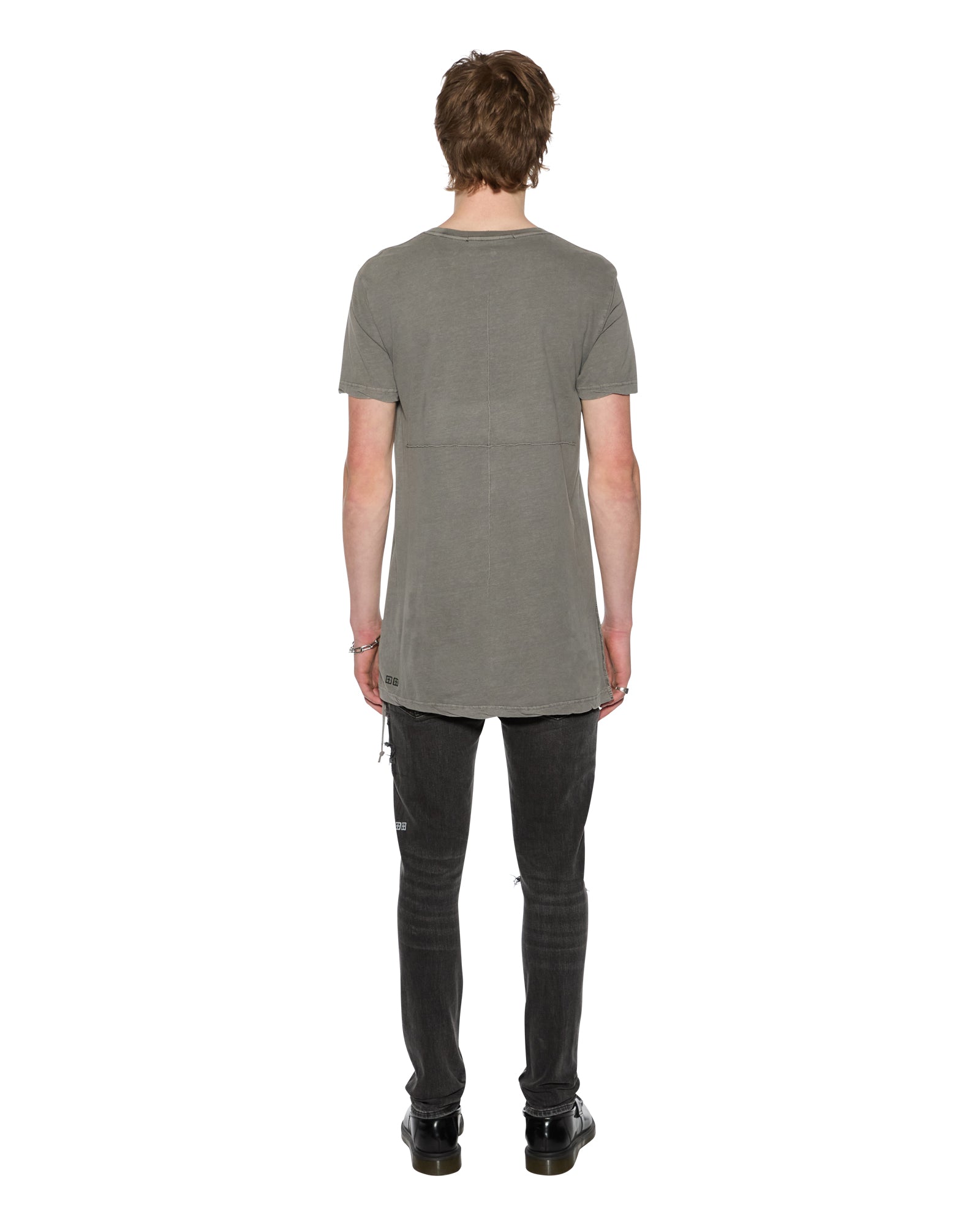 MENS SIOUX SS TEE VINTAGE GREY TEES