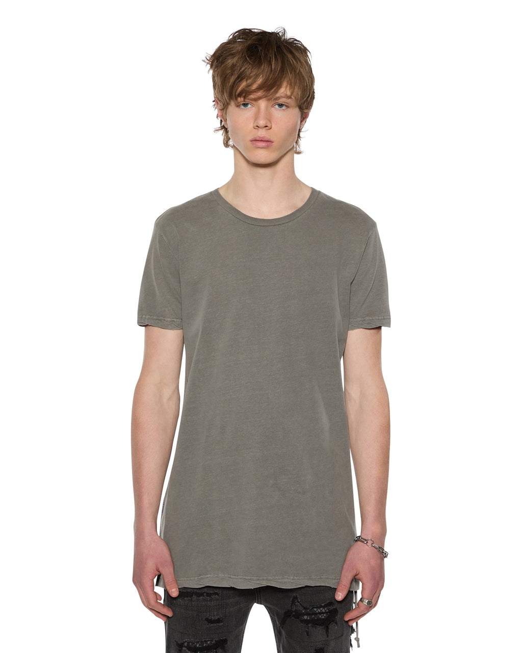 MENS SIOUX SS TEE VINTAGE GREY TEES