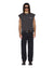 MENS  TRUCKSTOP EKCESS CUTOFF FADED BLACK OVERSIZED TEES
