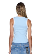 WOMENS SYNDICATE XTRA BABY BLUE/WHITE TEES
