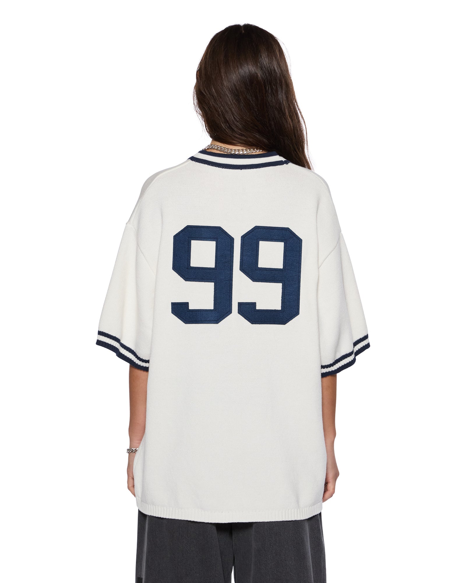 BASEBALL KNIT OFF WHITE